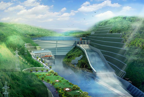 肥西老挝南塔河1号水电站项目